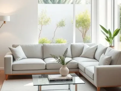 sala en L moderna