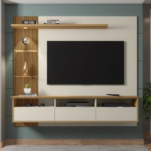Painel para TV até 60 Polegadas Trend Móveis Bechara _ MadeiraMadeira